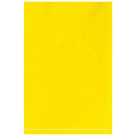 Bsc Preferred 6 x 9'' - 2 Mil Yellow Flat Poly Bags, 1000PK BUY04001334